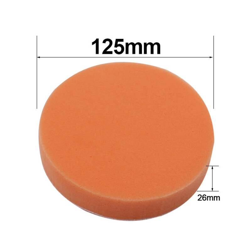 3-7inch Waxing Pad Sponge Polishing Foam Pads For RO/DA Car Polisher For Automotive Beauty Grinding Polishing Reduction