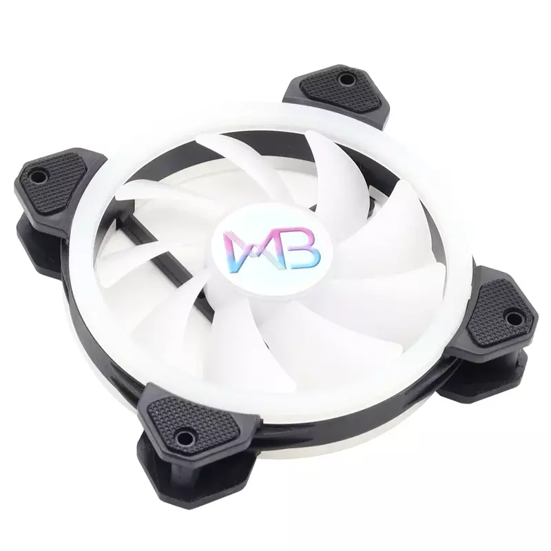 Waccueilli bo-Refroidisseur muet pour PC, ventilateur 120mm, boîtier RGB, GérArgb, refroidissement 6 broches, carte mère Ventilador 12cm, Syns.info ize Aura Divibo