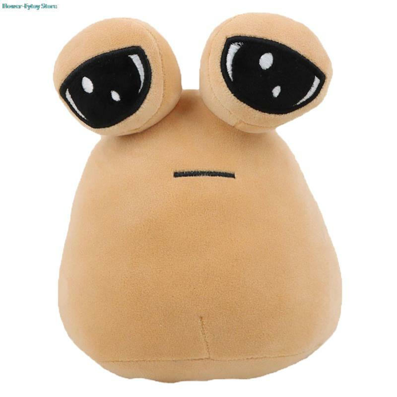 1 buah permainan populer hewan peliharaan saya Alien Pou mainan mewah Furdiburb emosi Alien Plushie boneka hewan Pou 22cm