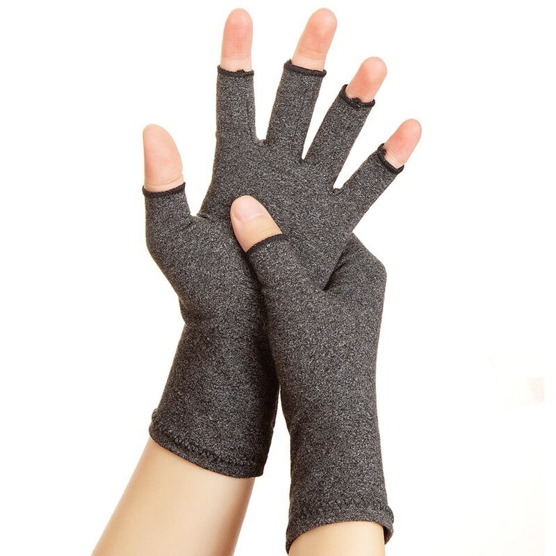 Wosweir 1 Paar Kompression Arthritis Handschuhe Handgelenk Unterstützung Baumwolle Gelenk Schmerz linderung Hands tütze Frauen Männer Therapie Armband