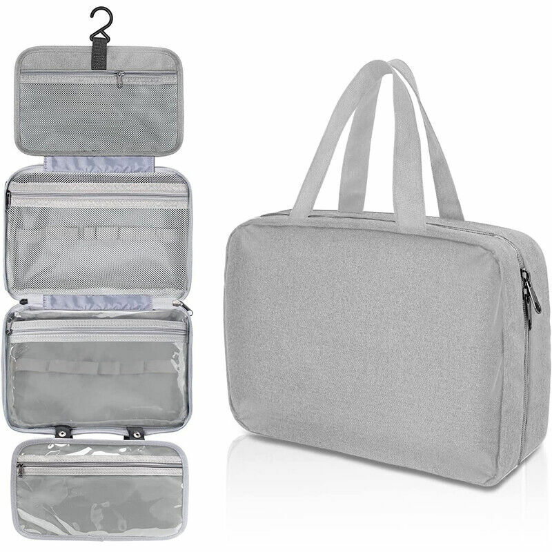 Gancho de suspensão portátil saco de higiene pessoal organizador de lavagem de viagem feminino kit de cosméticos compõem bolsa grande capacidade à prova dwaterproof água sacos de chuveiro