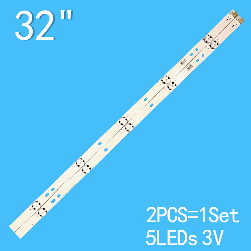 627mm LED backlight 5led strip for SVT320AL0_Rev03_5LED_141217