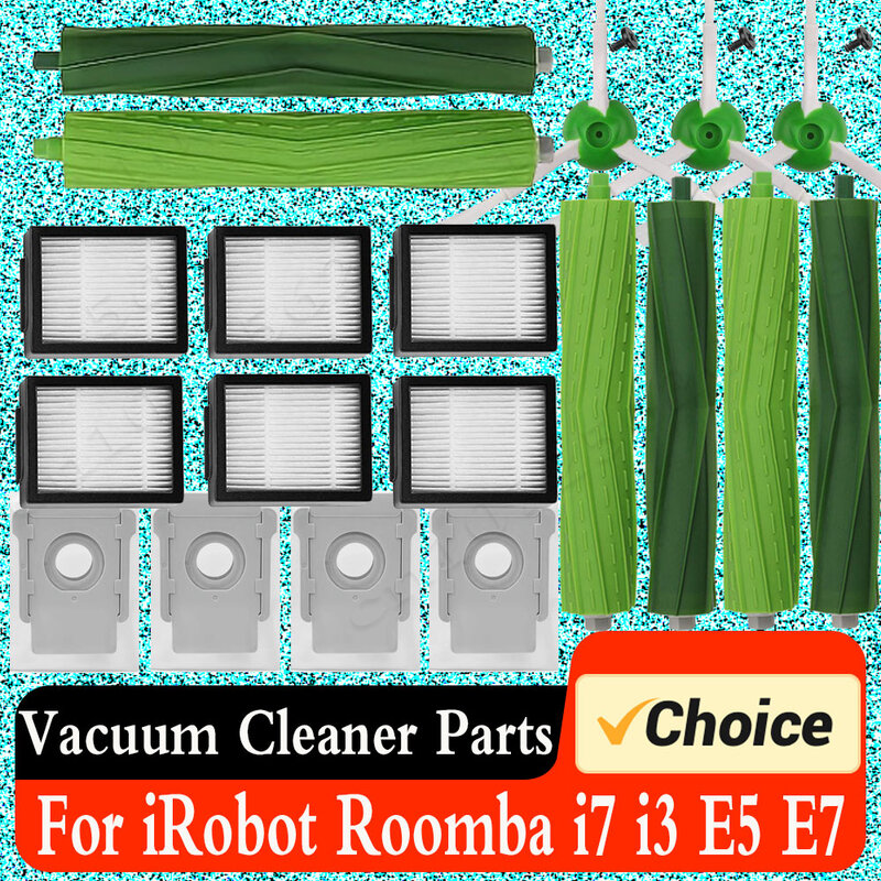 Untuk Irobot i7 Acces Roomba i7 j7 i6 i8 i3 Plus E5 E7 E & I Seri sikat sisi utama suku cadang robot I Roomba