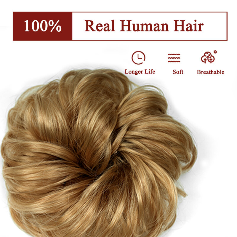 Hiasan rambut cepol elastis, hiasan rambut cepol donat, hiasan rambut keriting berantakan, tali serut elastis untuk wanita