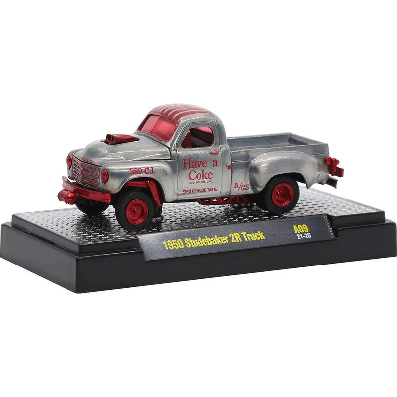 Modelo de coche de juguete de aleación de Johnny Lightning, máquina M2, colección de modelos de coches fundidos a presión, colección de regalos, 1/64
