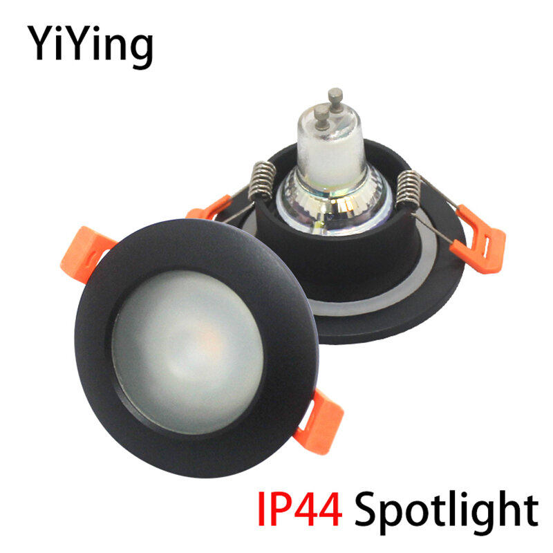 YiYing ไฟดาวน์ไลท์ Led IP44กันหมอก,ไฟสปอตไลท์ติด GU10โคมเพดาน7W AC85-265V สำหรับห้องน้ำห้องครัว