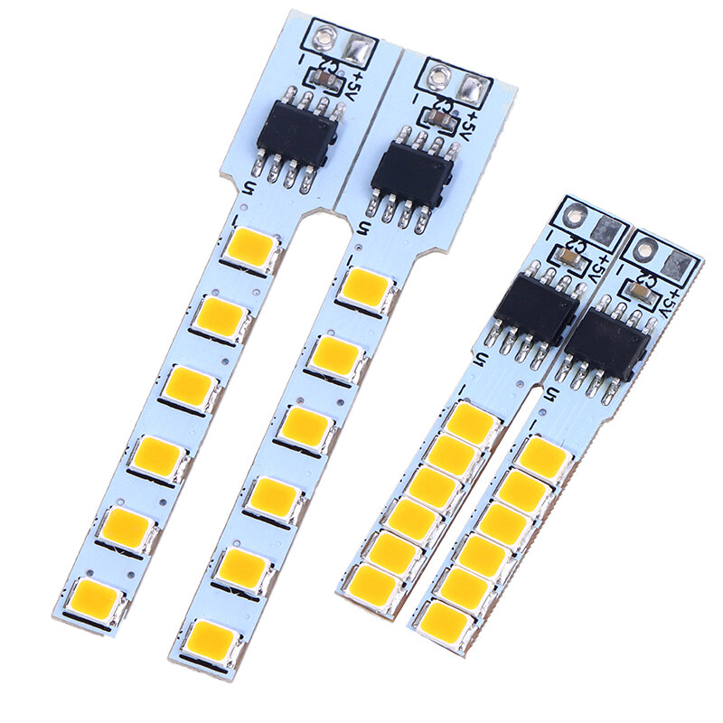 2ชิ้นไฟ LED แฟลชเทียนไดโอดแผ่นเรืองแสงบอร์ดตกแต่ง PCB อุปกรณ์เสริมเปลวไฟเทียนเลียนแบบ binking DIY