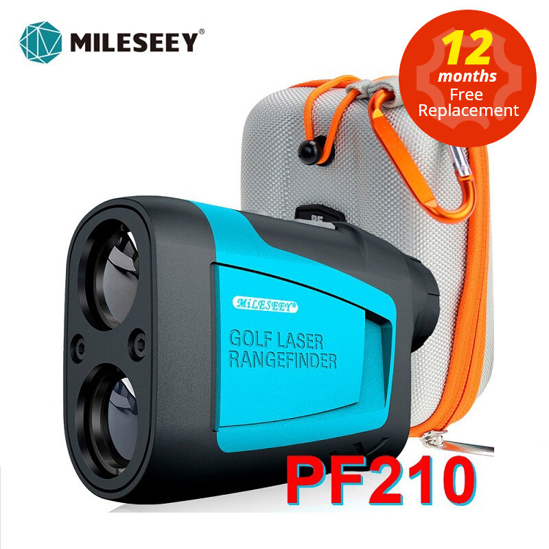 Mileseey PF210 Telémetro Láser para Golf, Medidor de Distancia para Deportes como Minigolf o para Caza, Alcance de 600m
