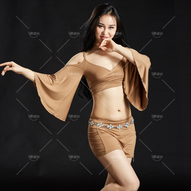Taniec brzucha Top spódnica zestawy wydajność kostiumy karnawałowe seksowna kobieta taniec na rurze Fantasias Feminina karnawałowy kostium Bresil Egipt