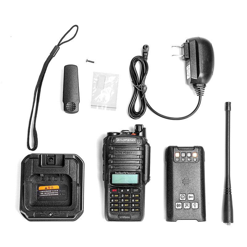 BAOFENG domofon UV9Rplus wodoodporny IP67 cywilny telefon o dużej mocy