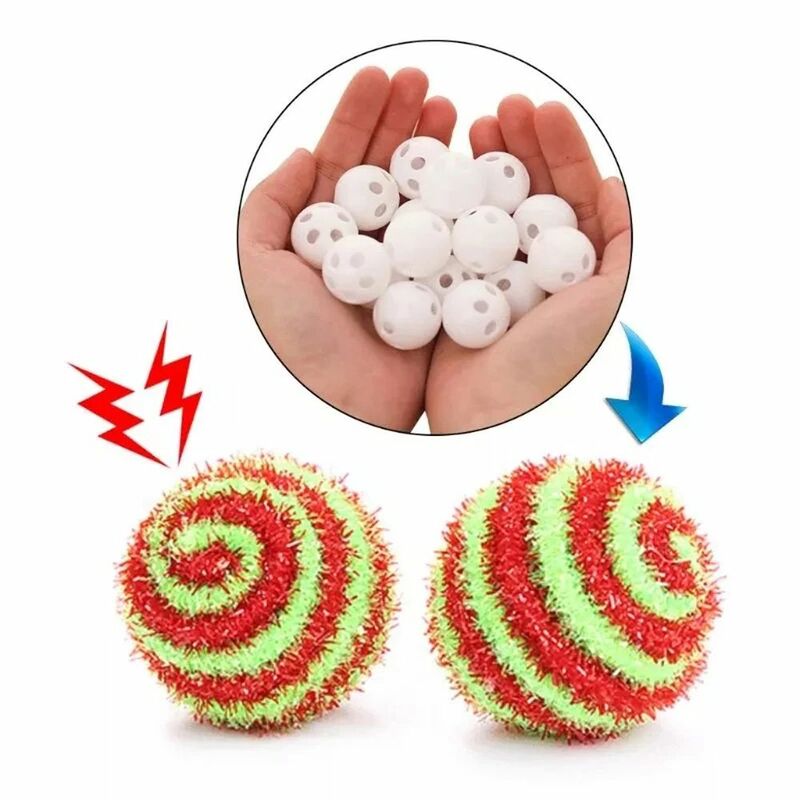 Plastic Rattle Bell Balls for Baby, Squeaker Baby Toys, chocalho Beads, Noise Maker, Repair Fix, DIY Toy Acessórios, 24mm, 10Pcs