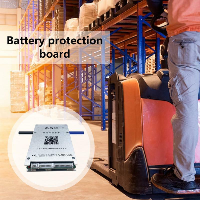 배터리 관리 시스템 스마트 BMS 배터리 PCB 보호 보드, 기능 보호, 과충전 및 과방전 방지 BMS