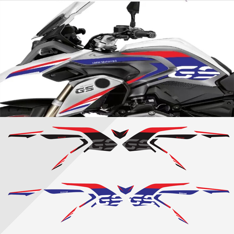 Per BMW R1200GS R1200 GS LC 2013-2018 2014 2015 2016 2017 Kit decalcomanie moto anti-uv