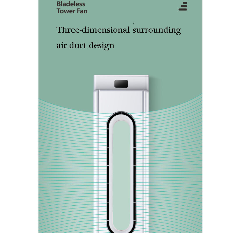 Охладитель, башенный вентилятор с водяным охлаждением, вращающаяся головка, напольный бесступенчатый вентилятор электрического кондиционера