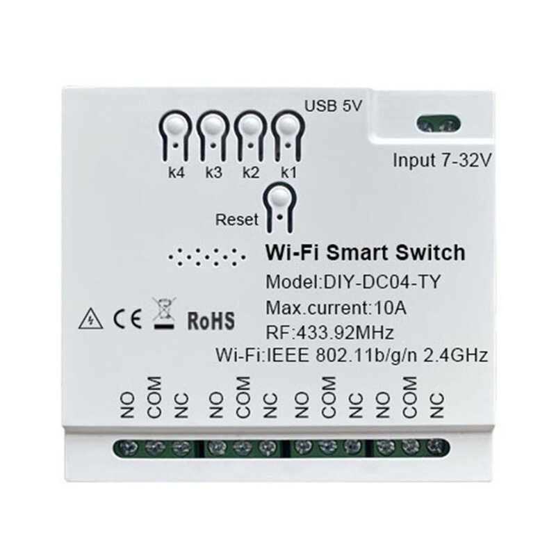 Smart Circuit Breaker Switch Controller  Voice Control  App Remote Control  Timing Function  Reliable Performance