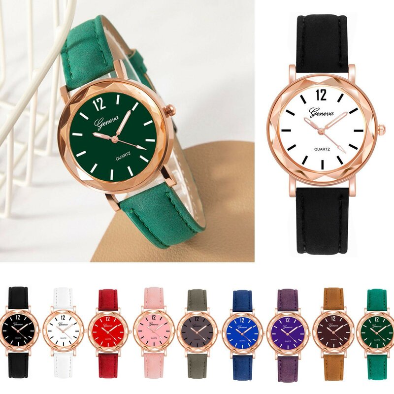 여성용 캐주얼 패션 벨트 시계, 선물용, 여성용 캐주얼 시계, montres femmes kol saati