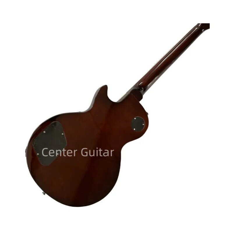 Guitarra elétrica personalizada com luz do sol, Sunset Flame Pattern, Rose Wood Fingerboard, frete grátis