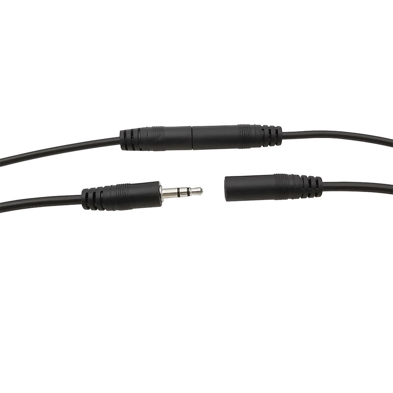 3.5mm 1/8 ''Mono/Stereo steker laki-laki perempuan Jack konektor 2/3/4 tiang Pin AUX kawat ekstensi DIY Audio Headphone perbaikan kabel 30CM
