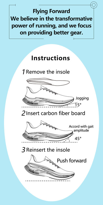 ONEMIX-Zapatillas de entrenamiento de maratón, calzado especial de carbono con inclinación de 45 ° hacia adelante para mejorar la velocidad, prueba de competición para estudiantes