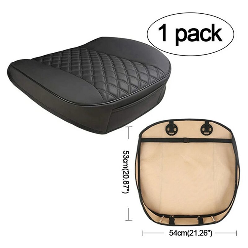 1Set Car Without Backrest Four Universal Seat Cover Rear Seat Cushion Car Seat Protector Cover for Most Cars