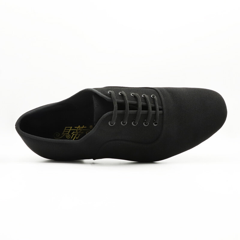 Men Standard Dance Shoes BD301 Whole Sole Canvas Shoe Leather Outsole Professional Ballroom Training CompetitionShoes