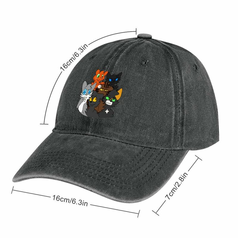 قبعة رعاة البقر عصابة نبوءة جديدة للرجال والنساء ، قبعة المشي Snapback