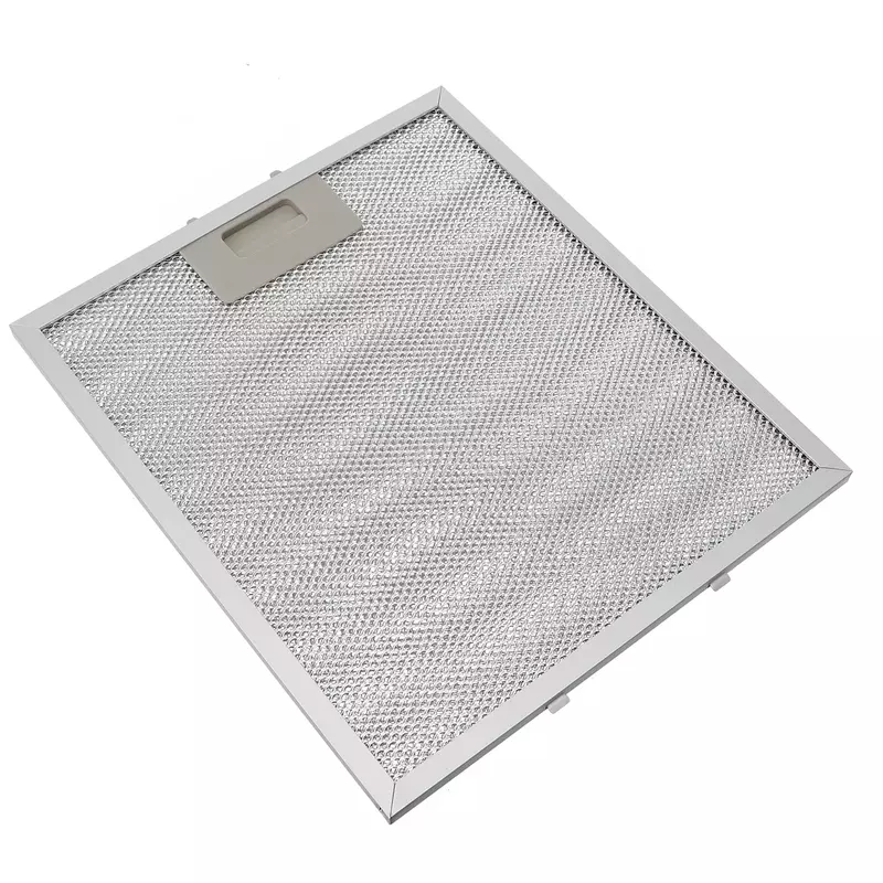 Stainless Steel Mesh Extractor Filter  Silver Cooker Hood Filters 305 X 267 X 9mm  Enhanced Air Quality  Long Lasting Durability