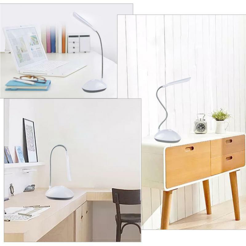 Table Lamp For Study LED Desk Lamp 3XAAA Battery Not Include Dimmiable Cute Book Light Indoor Lighting Mini Table Top Lantern