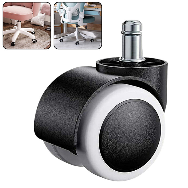 Brand New Chair Caster Swivel Wheel 60~105mm Chair Caster Heavy Duty Mute Office Replacement Rubber Wear-resistant