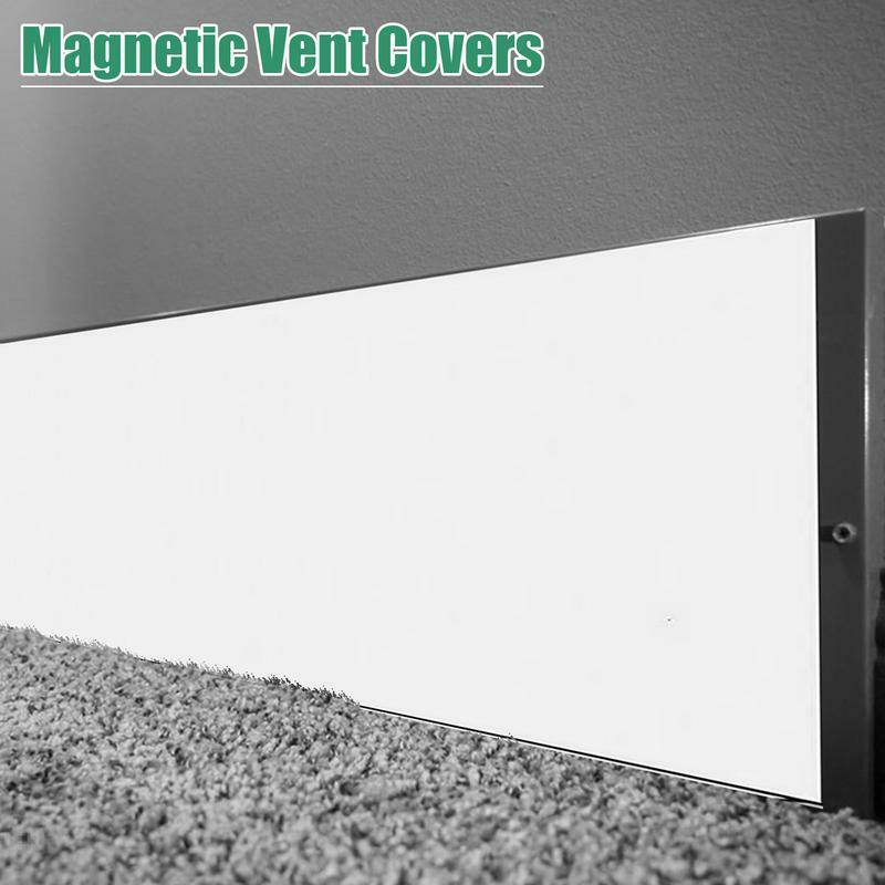 Floor Vent Cover Magnetic 3pcs Multi-Functional Vent Covers With Complete Seal Air Conditioner And Airflow Accessories For