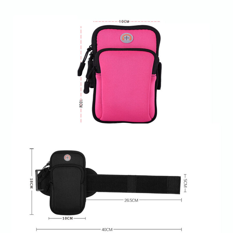 Universal Armband Taschen halter Outdoor Sport Arm Tasche Handy tasche für Telefon auf der Hand Sport Laufen Armband Tasche Fall wasserdichte Tasche
