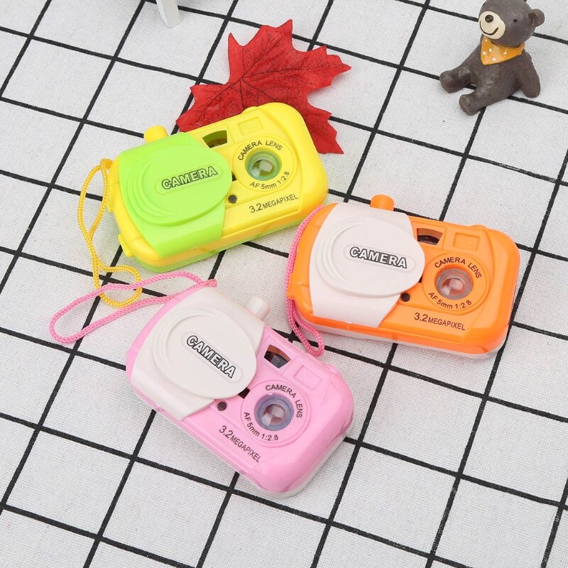 Simulation Mini Camera Projection Toy Children Easy Handhold for Play Camera Pre Drop Shipping