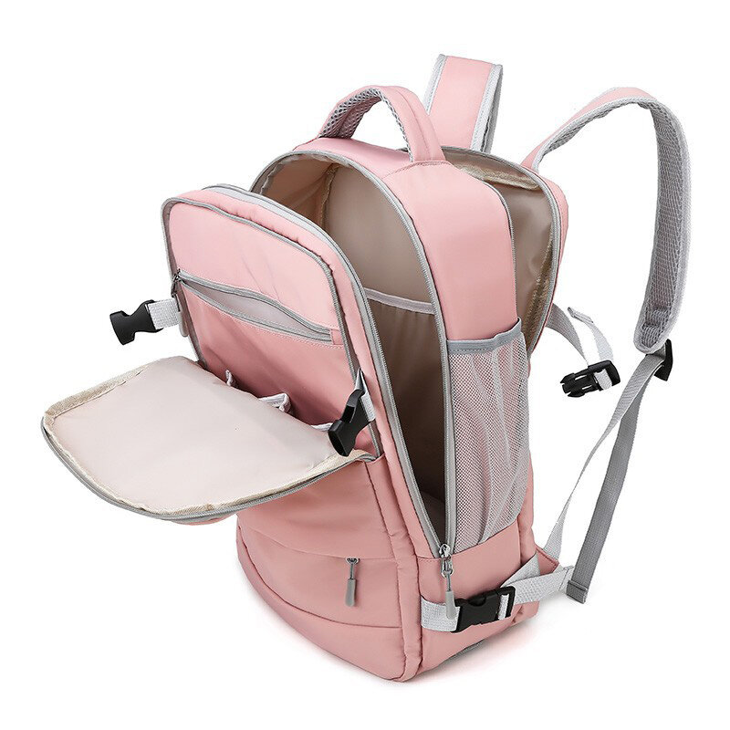 Женская сумка, вместительный Многофункциональный рюкзак для путешествий с хранилищем для обуви, многослойный отделение для сухого и мокрого водонепроницаемый