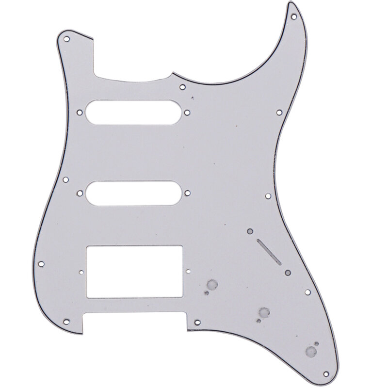 Lightweight New Practical Durable Guitar Pickguard 3 Ply For ST SQ Multicolor Replacement 11 Holes Accessories