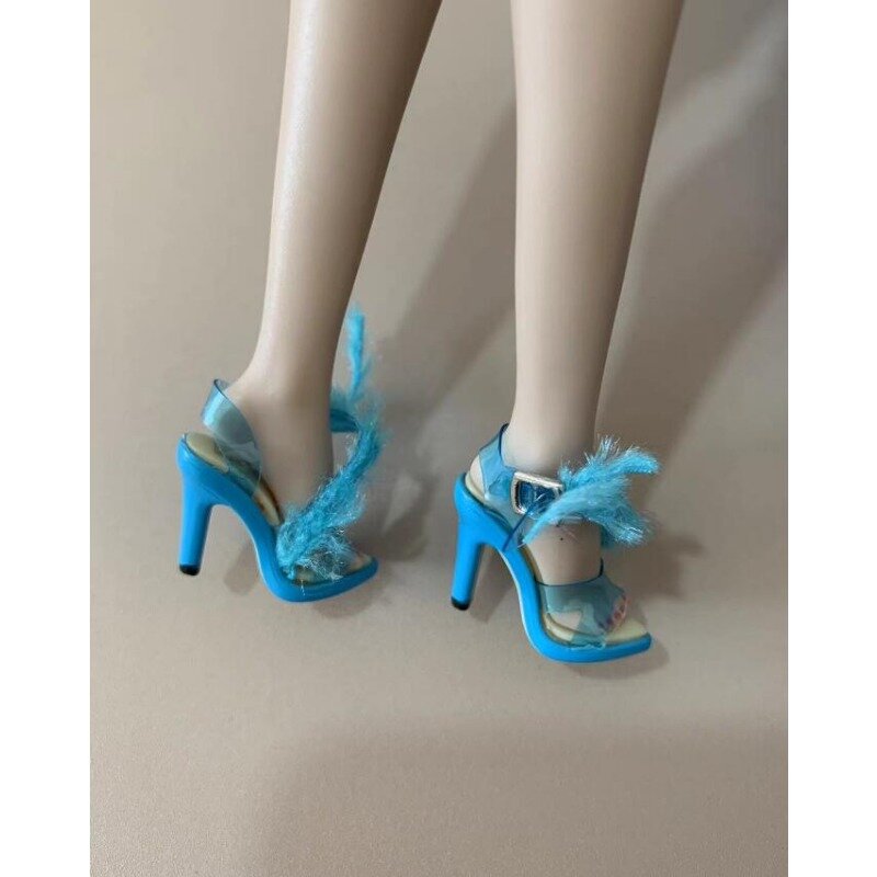 Neue Stile Schuhe Spielzeugs tiefel High Heels Fuß zubehör für Ihre 1:6 fr fr2 Puppen bbikg208