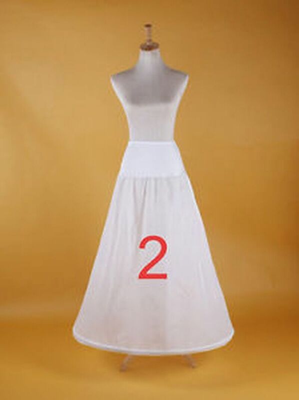 Ayicuthia weiß 6 Reifen großen Petticoat Slips Tüll Röcke lange geschwollene Krinoline Unterrock für Ballkleid Brautkleid cq7