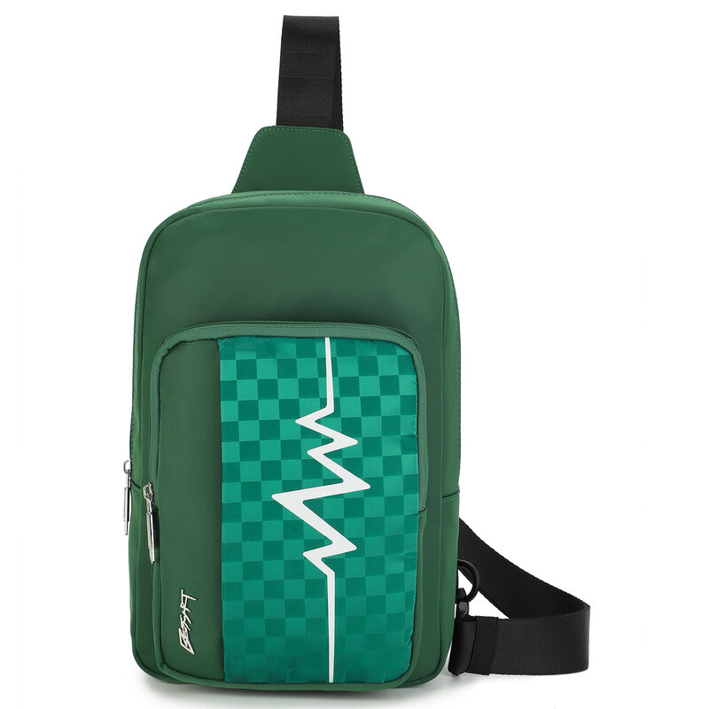 BE SMART Crossbody Bag for Men, Waterproof Sling Shoulder Bag Fits 9.7” iPad, Lightweight One Strap Backpack Walking Cycling