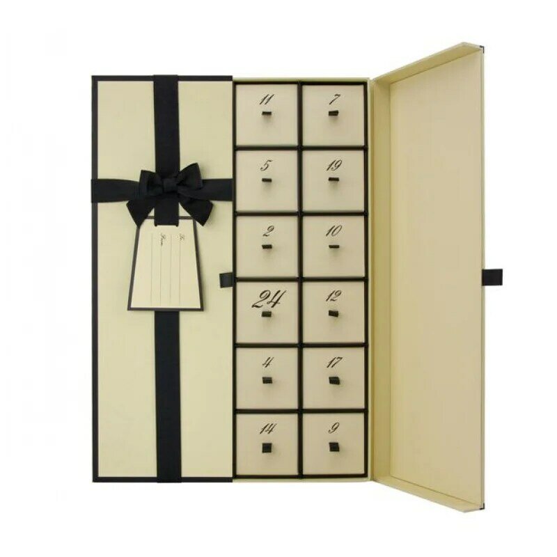 Customized productWholesale Custom aempty advent calendar gift box