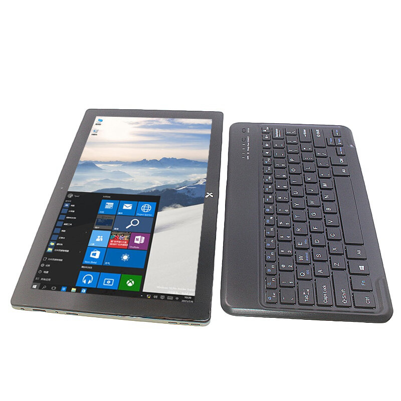 Tablet CPU 2024 11.6 inci, 2GB DDR3-RAM Windows 10 32GB eMMC ROM Z3736F Quad Core kamera ganda 1920x1080 Pixel
