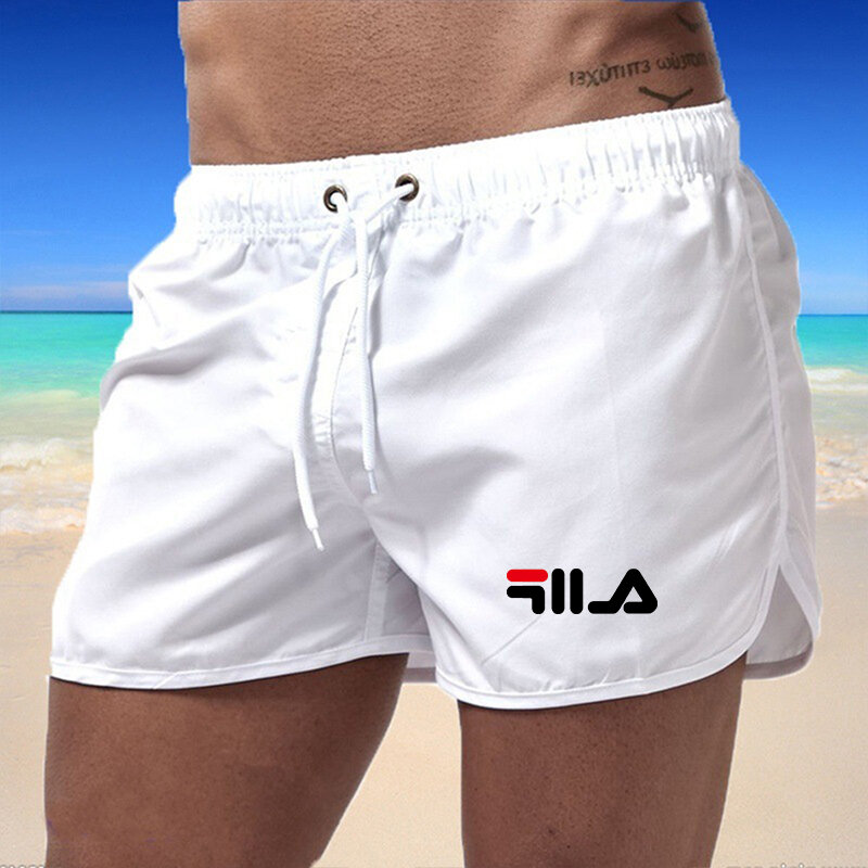 2024 Men's Summer Beach Sports Plus Size Breathable Shorts Running Beach Pants