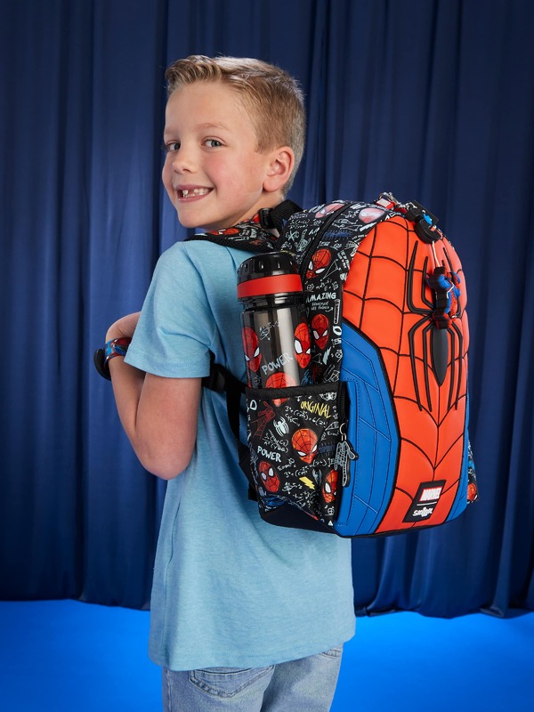 MINISODisney, школьный рюкзак Человека-паука, рюкзак для учеников первого класса, мужские школьные сумки для детей