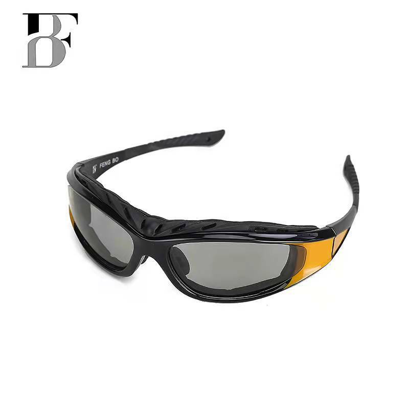 Windproof Polarized Color Changing Motorcycle Glasses Men and Women Dustproof Fishing Glasses Anti-High Beam