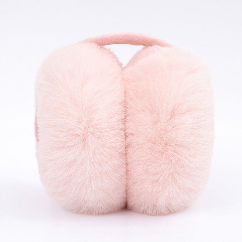 Winter Warm Soft Plush Earmuffs Fashion Cold Protection Women Men Foldable Earflaps Folding Ear Warmer Gifts