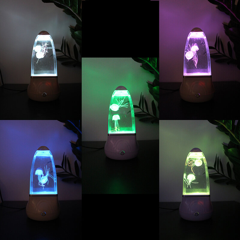كايندا الإبداعية Led USB قنديل البحر ليلة ضوء غرفة نوم مصباح غرفة ديكور الإنارة هدايا عيد ضوء الرجال والنساء
