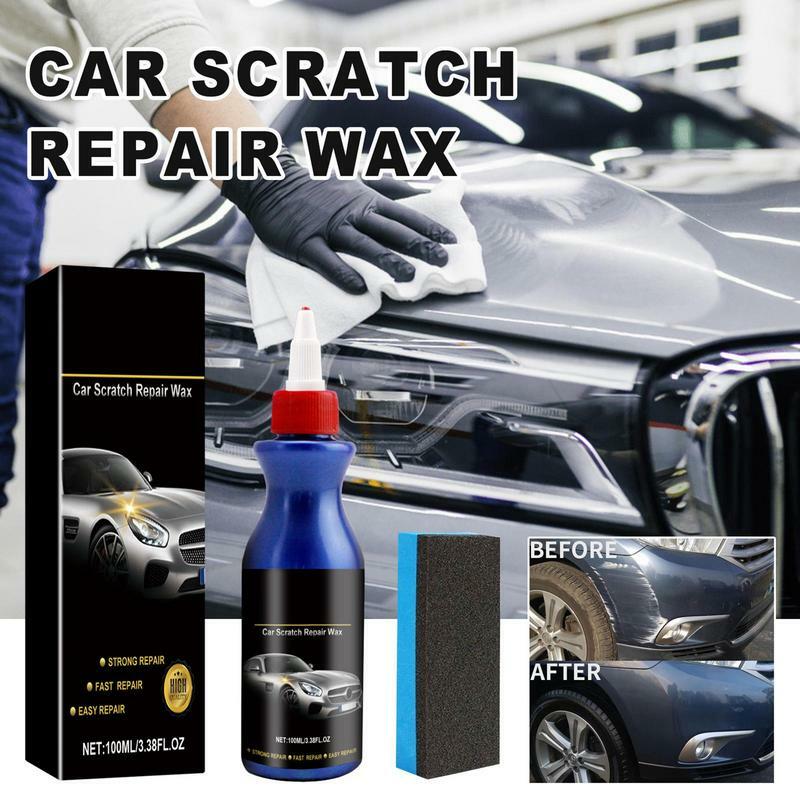 Carro Scratch Remover Paint Repair Wax, Auto removedor de redemoinho, Reparação de arranhões, Polimento, Auto Body Grinding, Anti Scratch Wax Care Tool
