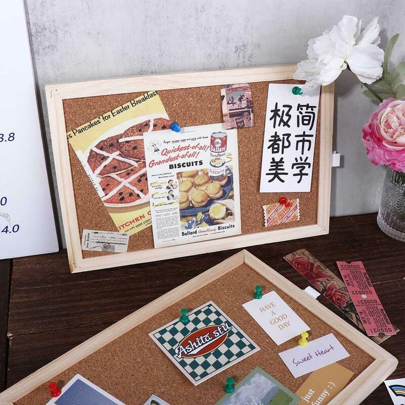 Office Supplies Home Notice Note Board School Jewelry Display Stand Message Board Kit Photo Background Board Memo Board Frame