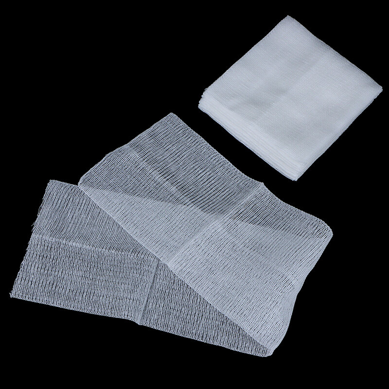 10 pz/pacco cerotti monouso cuscinetti sterili individuali imbottitura antiaderente in garza per medicazione morbida e altamente assorbente