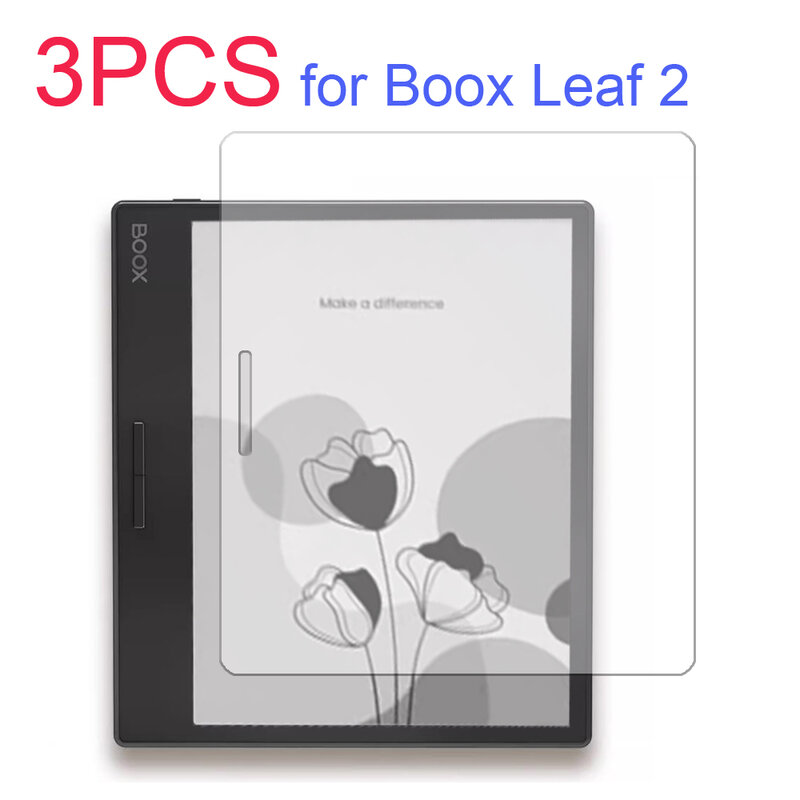ONYX Boox leaf /Boox leaf 2/Page 7.0 용 소프트 PET 스크린 보호대, 7 인치 ereader 전자책 리더 보호 필름, 3 개