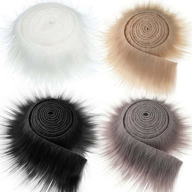 Christmas Wool Tops DIY Handmade Finish Accessories Imitation Wool Tops Skirt Frayed Artificial Wool Tops Fur Faux Col