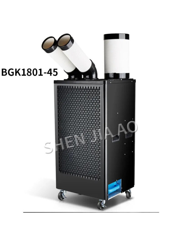 Compressor móvel industrial do condicionador de ar, refrigerador de ar comercial, único tipo frio integrado, BG1801-45